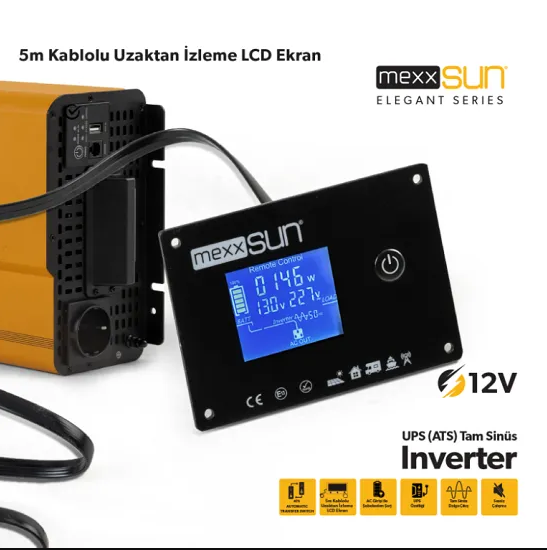 Mexxsun 12 Volt 1500 Watt 